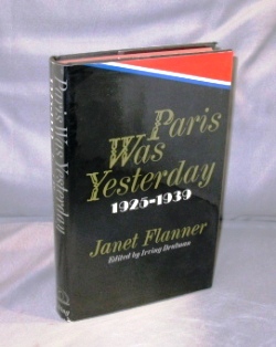 Paris Was Yesterday 1925-1939. Edited by Irving Drutman.