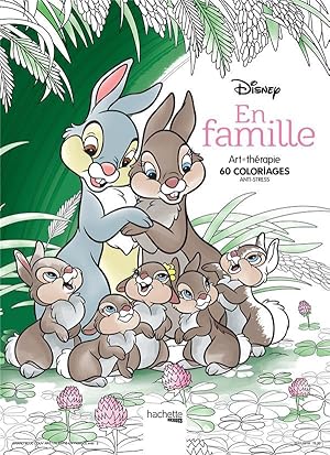 art-thérapie : en famille ; 60 coloriages anti-stress