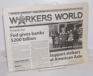 Seller image for Workers World 2008, Mar 20 for sale by Bolerium Books Inc.