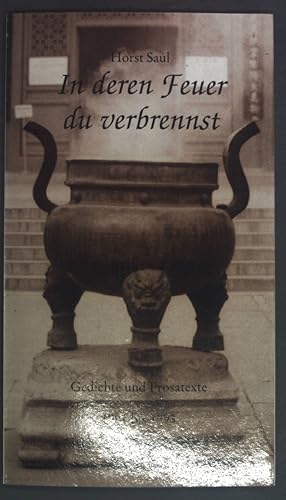 Image du vendeur pour In deren Feuer du verbrennst : Gedichte und Prosatexte 1991 bis 1993. mis en vente par books4less (Versandantiquariat Petra Gros GmbH & Co. KG)