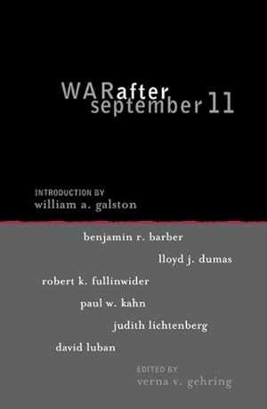 Seller image for War After September 11 for sale by GreatBookPrices