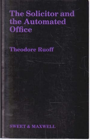 Seller image for The Solicitor and the Automated Office for sale by Goulds Book Arcade, Sydney