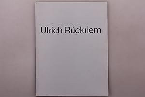 Seller image for ULRICH RCKRIEM. Skulpturen-Zeichnungen for sale by INFINIBU KG
