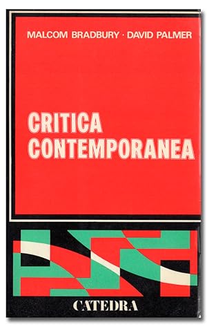 Image du vendeur pour Crtica contempornea. mis en vente par Librera Berceo (Libros Antiguos)