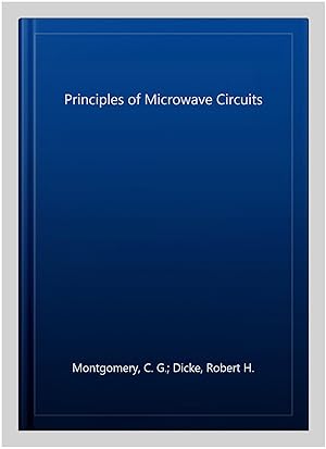 Imagen del vendedor de Principles of Microwave Circuits a la venta por GreatBookPrices