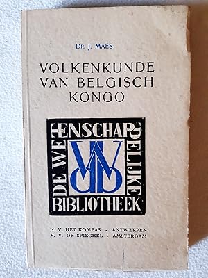 Seller image for Volkenkunde van Belgisch kongo for sale by Hansennebooks