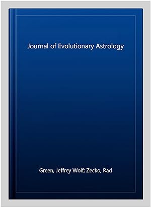 Seller image for Journal of Evolutionary Astrology for sale by GreatBookPrices