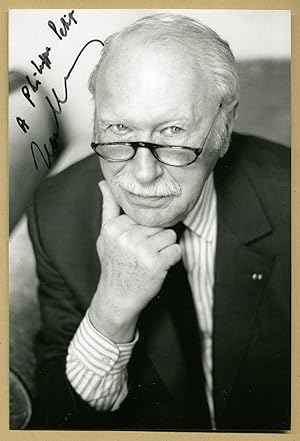 Image du vendeur pour Jean Dutourd (1920-2011) - Rare photo ddicace - Annes 90 mis en vente par PhP Autographs