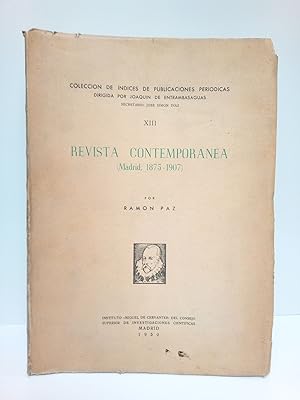 Revista Contemporánea (Madrid, 1875 - 1907)