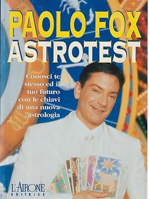 Bild des Verkufers fr Paolo Fox: astrotest zum Verkauf von Librodifaccia