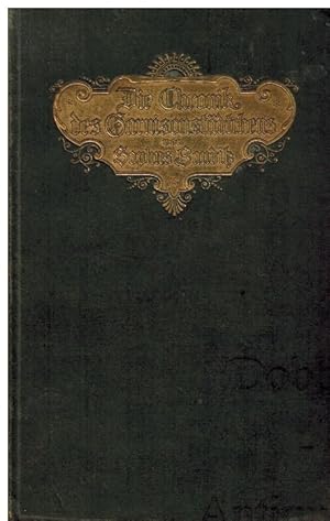 Die Chronik des Garnisonstädtchens. Autorisierte Übersetzung aus dem Dänischen von Mathilde Mann.