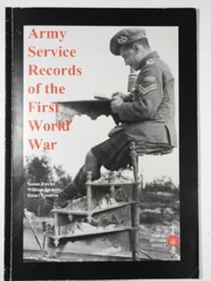Bild des Verkufers fr Army service records of the First World War zum Verkauf von Cotswold Internet Books