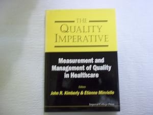 Bild des Verkufers fr Quality Imperative, The: Measurement And Management Of Quality In Healthcare zum Verkauf von Carmarthenshire Rare Books