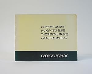 Everyday Stories: Image/Text Series: Theoretical Studies: Object Narratives