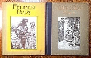 Imagen del vendedor de Flicien Rops. Avec : Flicien Rops. Band II. a la venta por Librairie L'Abac / Gimmic SRL