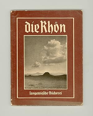 Promotional Travel Book for the Rhön Region of Germany. Die Rhön with Photographs by Hans Retzlaf...