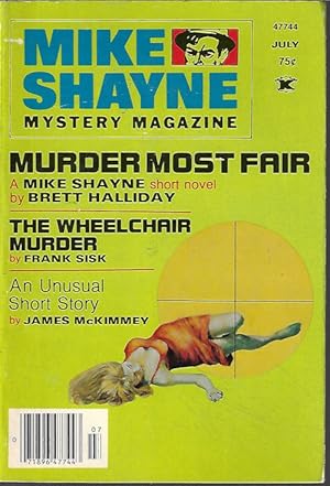 Image du vendeur pour MIKE SHAYNE MYSTERY MAGAZINE: July 1976 mis en vente par Books from the Crypt