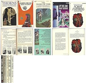 "ROBERT SILVERBERG" FIRST EDITION NOVELS 5-VOLUMES: Thorns / To Open the Sky / The Masks of Time ...