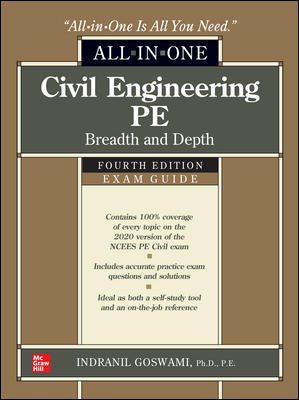 Image du vendeur pour Civil Engineering PE All-In-One Exam Guide : Breadth and Depth mis en vente par GreatBookPrices