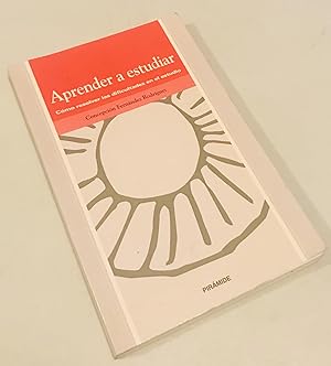 Imagen del vendedor de Aprender a estudiar. Como resolver las dificultades en el estudio (COLECCION OJOS SOLARES) (Ojos Solares / Solar Eyes) (Spanish Edition) a la venta por Once Upon A Time