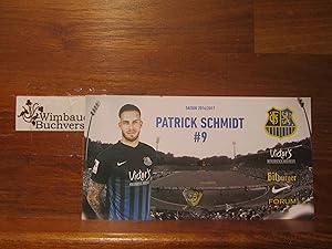 Bild des Verkufers fr Autogrammkarte Patrick Schmidt 1.FC Saarbrcken Saison 2016 2017 zum Verkauf von Antiquariat im Kaiserviertel | Wimbauer Buchversand