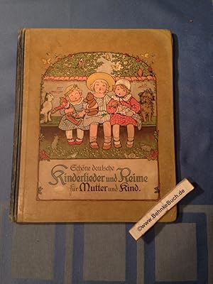 Imagen del vendedor de Schne deutsche Kinderlieder und Reime fr Mutter und Kind. Mit Bildern von Pauli Ebner. a la venta por Antiquariat BehnkeBuch