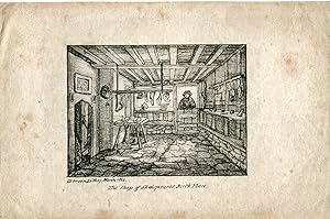Seller image for The shop of Shakespeares Birth Place litografio C.F. Green 1823 for sale by Orbis Antique Prints
