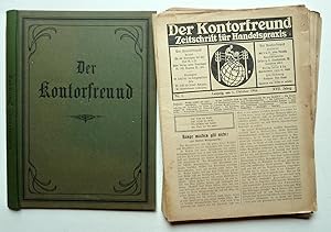 Kontorfreund. Zeitschrift für Handelspraxis. XVII Jahrgang, 1916 / 1917. 24 Nummern lose in origi...