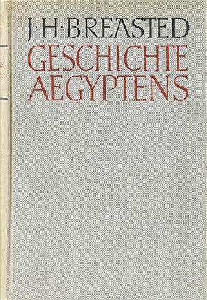 Geschichte Aegyptens. Übers. v. Hermann Ranke.