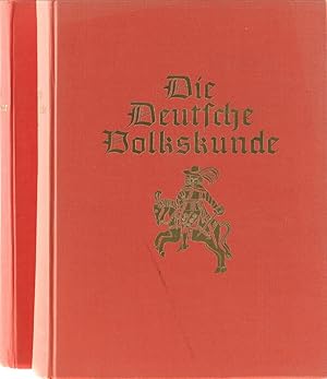 Imagen del vendedor de Die Deutsche Vokskunde. 2. verbesserte u. vermehrte Aufl. 2 Bnde. a la venta por Antiquariat Held