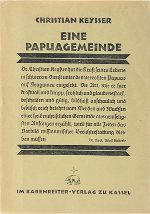 Eine Papuagemeinde.