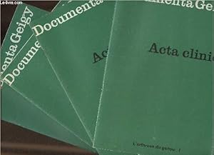 Seller image for Documenta Geigy- Acta clinica- 4 volumes- L'arthrose du genou tome I,III, IV et V for sale by Le-Livre