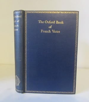 Immagine del venditore per The Oxford Book of French Verse XIIIth Century - XXth Century / 13th to 20th [French text] venduto da BRIMSTONES