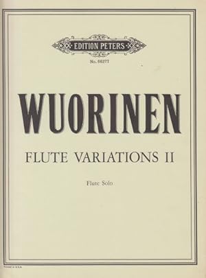 Seller image for Flute Variations II - Flute Solo for sale by Hancock & Monks Music