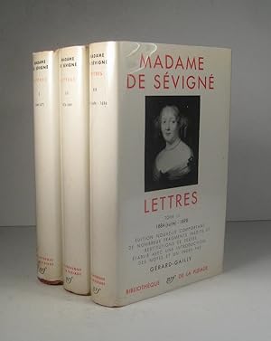 Lettres. 3 Volumes