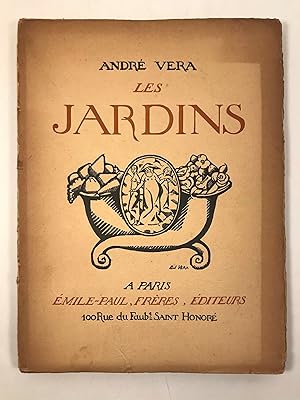 Les Jardins Plans et Vues Dessines par Verdeau et P. Vera Vignettes Dessinees et Gravees par Paul...