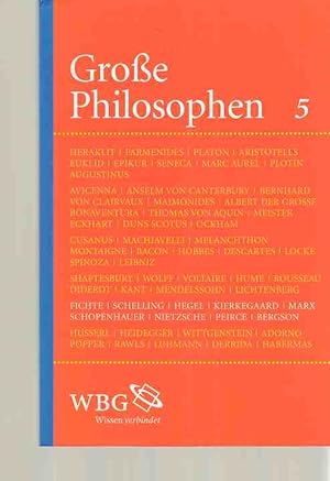 Seller image for Philosophen des 19. Jahrhunderts. Groe Philosophen; Bd. 5. for sale by Fundus-Online GbR Borkert Schwarz Zerfa