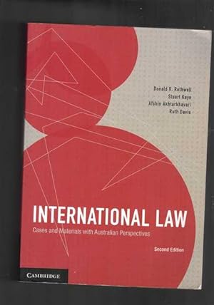 Seller image for International Law: Cases and Materials with Australian Perspectives for sale by Berry Books