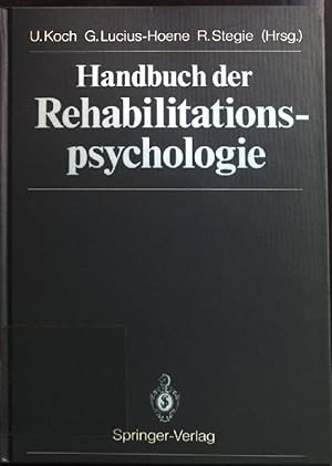 Bild des Verkufers fr Handbuch der Rehabilitationspsychologie. zum Verkauf von books4less (Versandantiquariat Petra Gros GmbH & Co. KG)