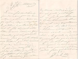 Lettre Autographe Signée