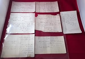 Collection of SIX Manuscript WAR DATE Letters from Gen. John P. Hawkins, Commander of US Colored ...