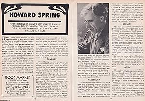 Seller image for Howard Spring. Best Sellers such as Shabby Tiger. This is an original article separated from an issue of The Book & Magazine Collector publication, 1987. for sale by Cosmo Books