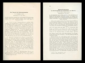 Imagen del vendedor de Zur Theorie der Radiometerkrfte [Theory of Radiometer Forces, Einstein, pp. 1-6] WITH Wrmegleichgewicht im Strahlungsfeld bei Anwesenheit von Materie [Thermal Equilibrium in the Radiation Field in the Presence of Matter, Bose, pp. 384-394] WITH Zur Quantentheorie des Rntgenbremsspektr ums [On the Quantum Theory of the X-ray Spectrum, Wentzel, pp. 257-284] in Zeitschrift fr Physik 27, 1924 a la venta por Atticus Rare Books