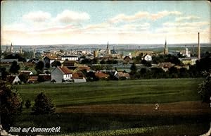 Ansichtskarte / Postkarte Lubsko Sommerfeld in der Niederlausitz Ostbrandenburg, Panorama