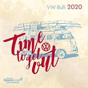 Bild des Verkufers fr GreenLine VW Bulli 2020 - 30x30cm - Broschrenkalender : Time to get out zum Verkauf von AHA-BUCH