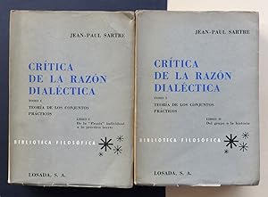 Crítica de la razón dialéctica I (2 tomos).