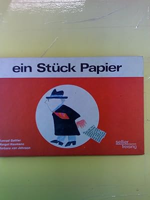 Imagen del vendedor de Ein Stck Papier - zum Schutz vor Umweltschmutz. 1. Auflage a la venta por biblion2