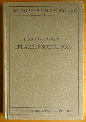 Pflanzensoziologie by Braun Blanquet - AbeBooks