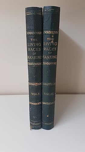 Imagen del vendedor de The Living Races of Mankind. 2 Volume Set in Decorated Half Leather. a la venta por Treasure House Books