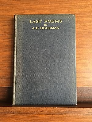 Last Poems